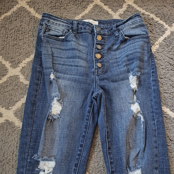 KanCan Lola High Rise Super Skinny Jeans Size 28 - Picture 5 of 14
